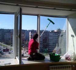 Мытье окон в однокомнатной квартире Егорлыкская